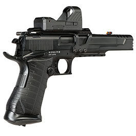 Kleinbild 6 Umarex Race Gun CO2 Luftpistole 4,5mm BB Blowback schwarz mit Leuchtpunktvisier