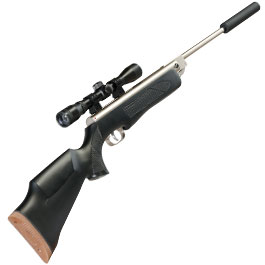 Kleinbild 11 Weihrauch HW 35K Black Silence Luftgewehr inkl. Zielfernrohr Schalld�mpfer Kal. 4,5mm Diabolo