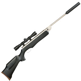 Kleinbild 4 Weihrauch HW 35K Black Silence Luftgewehr inkl. Zielfernrohr Schalld�mpfer Kal. 4,5mm Diabolo