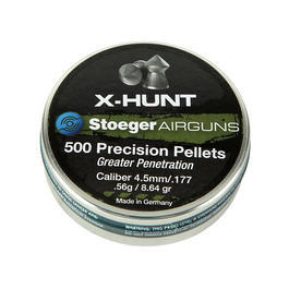 Stoeger X-Hunt Spitzkopf Diabolos geriffelt 500 Sck 4,5 mm