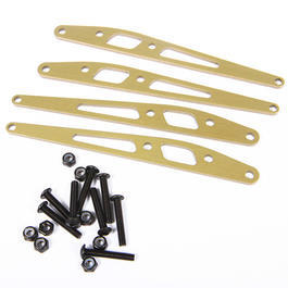 Axial Yeti 380 Alu Link Plate Set unten (4 Stck) AX31245