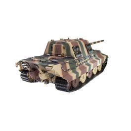 Torro RC Panzer Jagdtiger VI Profi-Edition 1:16 schussfähig sommertarn inkl. Holzkiste Bild 2