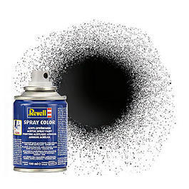 Revell Acryl Spray Color Sprühdose Schwarz glänzend 100ml 34107