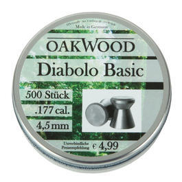 Oakwood Basic Diabolo Kal. 4,5 mm 500 Stck