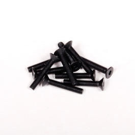 Axial M3x18mm Stahl Senkkopf-Gewindeschrauben (10 Stkck) AXA148