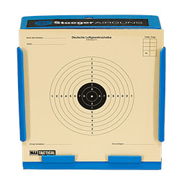 Kleinbild 6 Stoeger Kugelfangkasten 14 x 14 cm aus Stahl f�r Luftpistolen / Luftgewehre blau