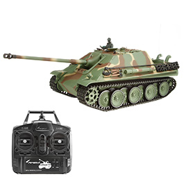 Amewi RC Panzer Jagdpanther Control Edition 1:16 schussfähig RTR tarn