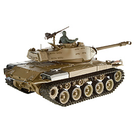Amewi RC Panzer M41 Walker Bulldog 1:16 schussfähig 2,4 GHz Control Edition RTR oliv Bild 2