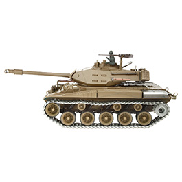 Amewi RC Panzer Walker Bulldog M41 mit Metallketten 1:16 schussfähig RTR oliv Bild 1 xxx: