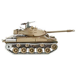 Amewi RC Panzer Walker Bulldog M41 mit Metallketten 1:16 schussfähig RTR oliv Bild 3