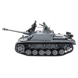 Amewi RC Panzer Sturmgeschütz III Control Edition 1:16 schussfähig RTR grau Bild 1 xxx: