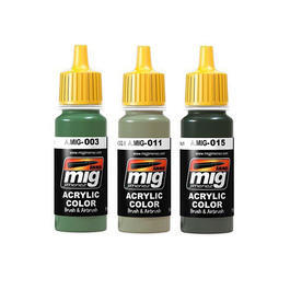 Deutsche Standard Farben 1944-1945 Set 3x 17 ml