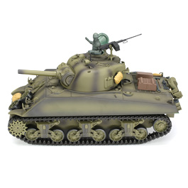 RC U.S. M4A3 Sherman Panzer 1:16 schussfähig, Rauch & Sound, RTR Bild 1 xxx:
