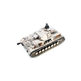 Torro RC Panzer IV Ausf. G 1:16 schussfähig, Rauch & Sound, Metallketten, RTR, wintertarn Bild 5