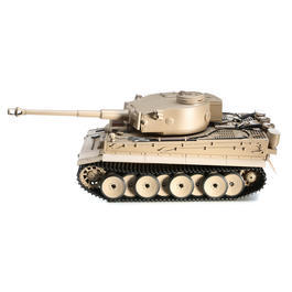 Amewi RC Panzer Tiger I 1:16 True Sound Metallausführung schussfähig RTR desert yellow Bild 1 xxx: