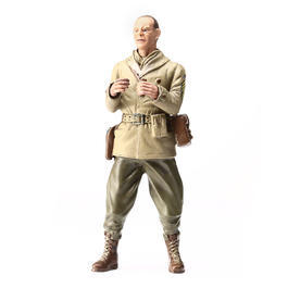 Modellbau Figur Captain Commander A. Ross stehend 1:16