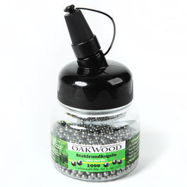 Oakwood Rundkugeln Carbonstahl BBs Kal. 4,5mm 1000 Schuss