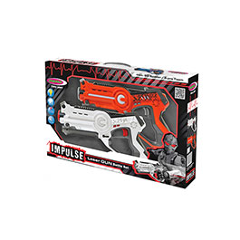 Kleinbild 4 Jamara Impulse Laser Battle Set orange-wei 410037