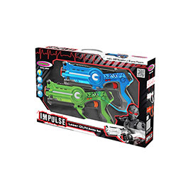Kleinbild 4 Jamara Impulse Laser Battle Set blau-grn 410036