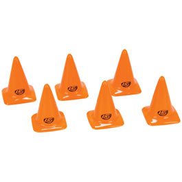  Losi 2,75 Zoll Kegel Orange 6 Stck LOSB1107