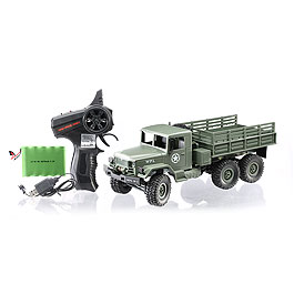 1/16 RC U.S. Militr Truck 6WD RTR grn 22358