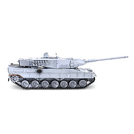 Torro RC Panzer Leopard 2A6, UN Weißgrau Pro-Edition 1:16 schussfähig, Rauch & Sound, Metallgetriebe und Metallketten, RTR Bild 3