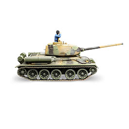 Torro RC War Thunder Panzer T-34/85 1:24 Infrarot Tarn 2,4 GHz - Limited Edition Bild 4