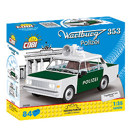 Cobi Youngtimer Collection Wartburg 353 Polizei 84 Teile  24558 Bild 1 xxx: