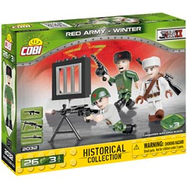Cobi Historical Collection Red Army - Winter Soldiers 26 Teile 2032 Bild 1 xxx: