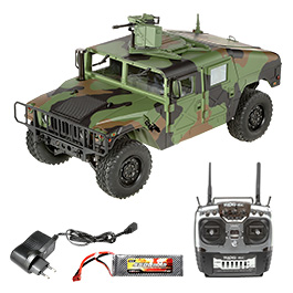 RC US Militrtruck 4x4 Mastab 1:10 RTR camouflage