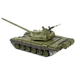 Heng-Long RC Panzer T-72, grün 1:16 schussfähig, Infrarot-Gefechtssystem, Rauch & Sound, Metallgetriebe, Metallketten, RTR Bild 3