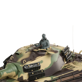 Amewi Rc Panzer Königstiger mit Henschelturm tarn, 1:16, RTR, schussfähig, Infrarot-Gefechtssystem, Rauch & Sound, Metallget Bild 6