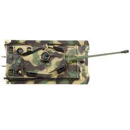 Amewi Rc Panzer Königstiger mit Henschelturm tarn, 1:16, RTR, schussfähig, Infrarot-Gefechtssystem, Rauch & Sound, Metallget Bild 9