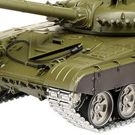 Amewi Rc Panzer Russischer T-72 oliv, 1:16, RTR, schussf., Infrarot-Gefechtssystem, Rauch & Sound, Metallgetriebe -ketten Bild 7