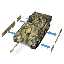 Forces of Valor Jagdpanther frühe Version 1:32 Standmodell Bild 5