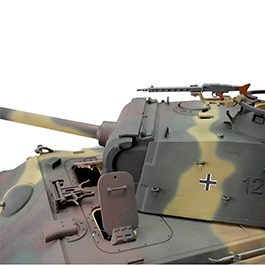 Torro RC Panzer Panther G Sommertarn Profi-Edition 1:16 schussfähig, Rauch & Sound, Metallgetriebe und Metallketten, RTR Bild 4