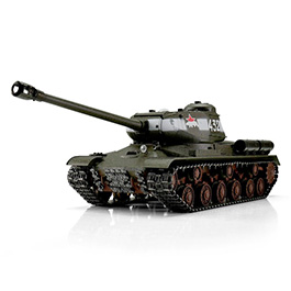 Torro RC Panzer IS-2 grün Profi-Edition 1:16 schussfähig, Rauch & Sound, Metallgetriebe und Metallketten, RTR Bild 3