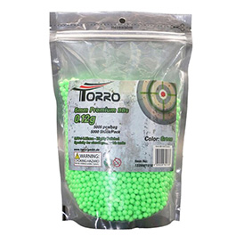 Torro 6mm Premium BB`s 0,12g 5000er Beutel grün