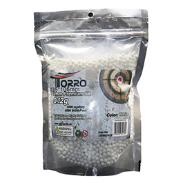 Torro 6mm Premium BB`s 0,12g 5000er Beutel weiss