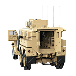 Amewi RC US-Militärfahrzeug MRAP 6X6 1:12 RTR Licht Sound und Rauch 22428 Bild 2