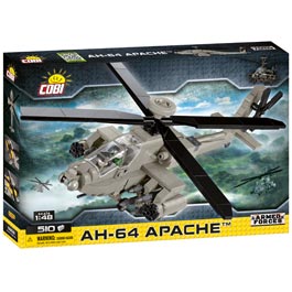 Cobi Armed Forces Bausatz Kampfhubschrauber AH-64 Apache 510 Teile 5808 Bild 3