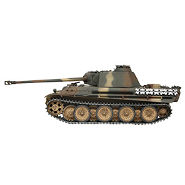 Torro RC Panzer Panther G tarn Profi-Edition 1:16 Infrarot Battlesystem, Rauch & Sound, Metallgetriebe und Metallketten, RTR Bild 4