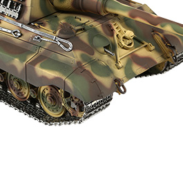 Torro RC Panzer Jagdtiger Sommertarn Profi-Edition 1:16 Infrarot Battlesystem, Rauch & Sound, Metallgetriebe und Metallkette Bild 2