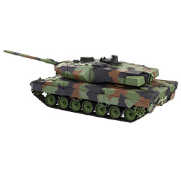Amewi RC Panzer Leopard 2A6, tarn 1:16 schussfähig, Infrarot-Gefechtssystem, Rauch & Sound, RTR Bild 3