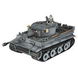 Torro RC Panzer Tiger I Frühe Ausf. grau Profi-Edition 1:16 schussfähig, Rauch & Sound, Metallgetriebe und Metallketten, RTR Bild 1 xxx: