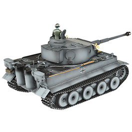 Torro RC Panzer Tiger I Frühe Ausf. grau Profi-Edition 1:16 schussfähig, Rauch & Sound, Metallgetriebe und Metallketten, RTR Bild 8