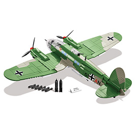 Cobi Historical Collection Bausatz Flugzeug Heinkel HE 111 P-2 675 Teile 5717 Bild 1 xxx: