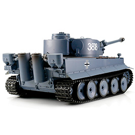 Heng-Long RC Panzer Tiger I, grau 1:16 BB/IR schussfähig, Infrarot-Gefechtssystem, Rauch & Sound, RTR Bild 2
