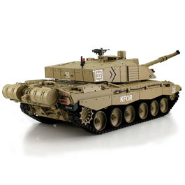 Heng-Long RC Panzer Challenger 2, sand 1:16 schussfähig, Infrarot-Gefechtssystem, Rauch & Sound, Metallgetriebe, Metallkette Bild 1 xxx: