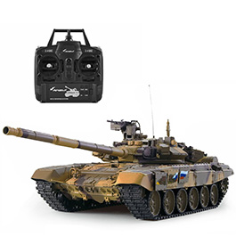 Amewi Rc Panzer T-90 tarn, 1:16, Advanced Line RTR, schussf., Infrarotsystem, Rauch & Sound